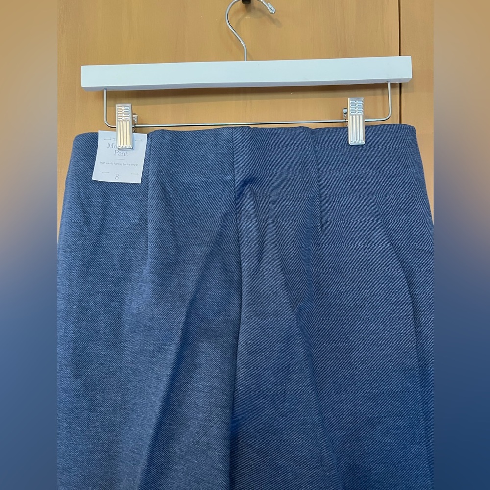 Talbots Montauk pant, denim Heather, misses 8, nwt - Picture 9 of 16
